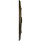 Ekena Millwork Flower Ceiling Medallion (Fits Canopies up to 3 7/8"), Hand-Painted Green Gold, 27"OD x 1 1/8"P CM27FLGGS - alternate 3